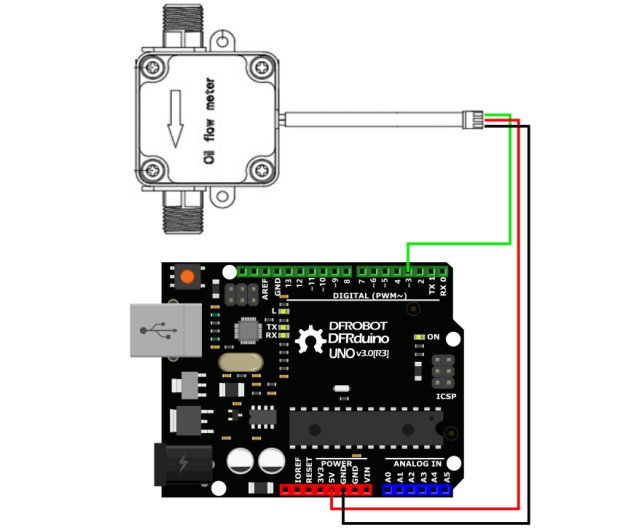 Gravity: Water Flow Sensor (G1/4）