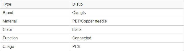 DP50 여성 dsub 커넥터 50 핀 커넥터 d-sub d 타입 플러그 3 행 180 도 대응 HDP-20 Amphenol
