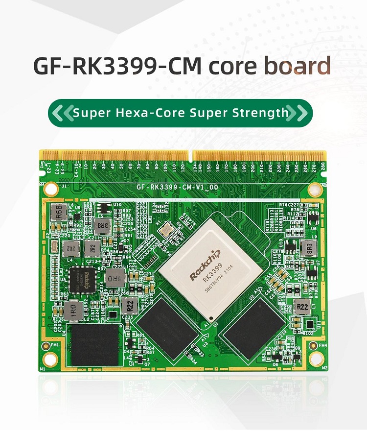 RK3399 안드로이드 시스템 모듈 2GB RAM 8GB eMMC