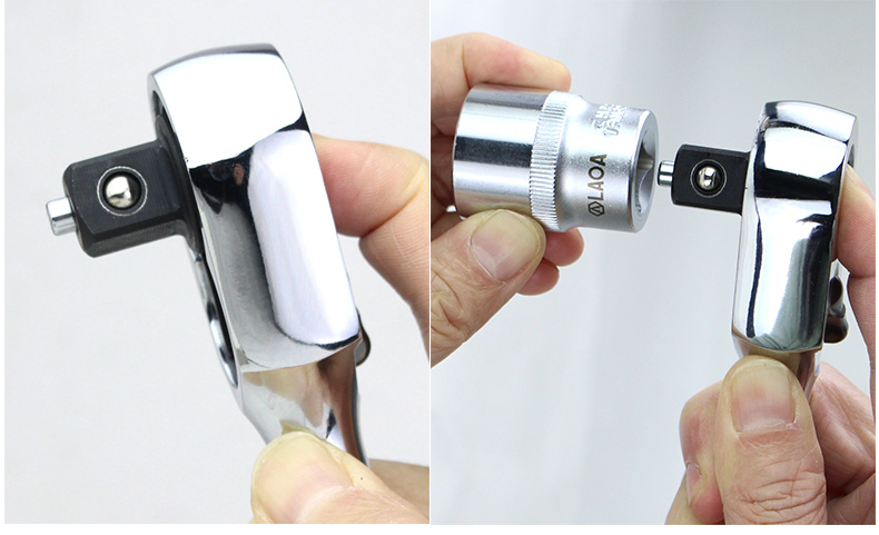 LAOA 1/2 "48 T 래칫 렌치 CR-V 소켓 스패너