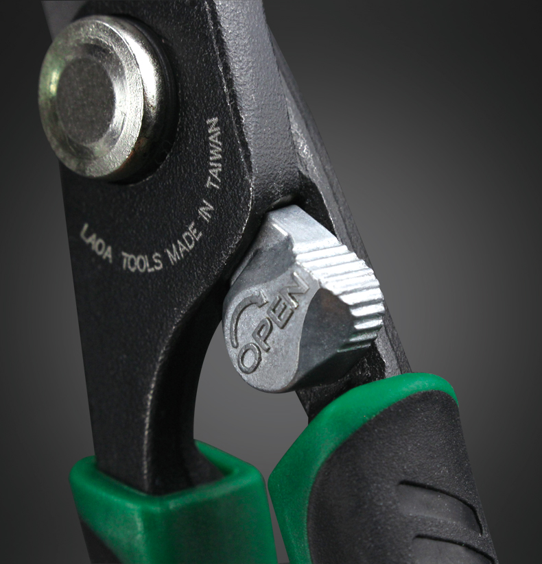 LAOA 8 inch Multitool 펜치 Cr-Mo 압착 도구 긴 코 조합 펜치 잠금 기능