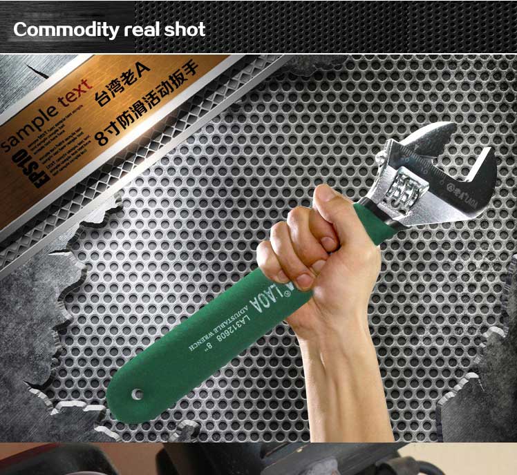 LAOA 8 Inch Steel Material adjustable torque wrench