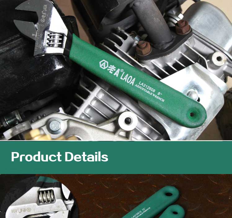 LAOA 8 Inch Steel Material adjustable torque wrench
