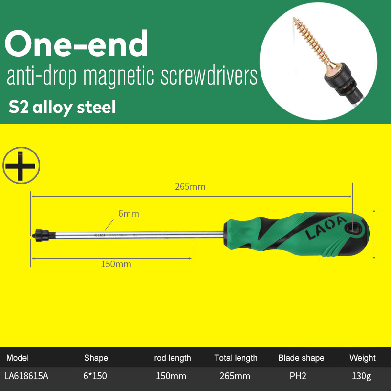 LAOA (eiffel tower) 자기 Screwdriver Ph2 홈 붙이 5 미리메터 와 자성 링 두 번 Head 다기능 Screw Driver 손 툴