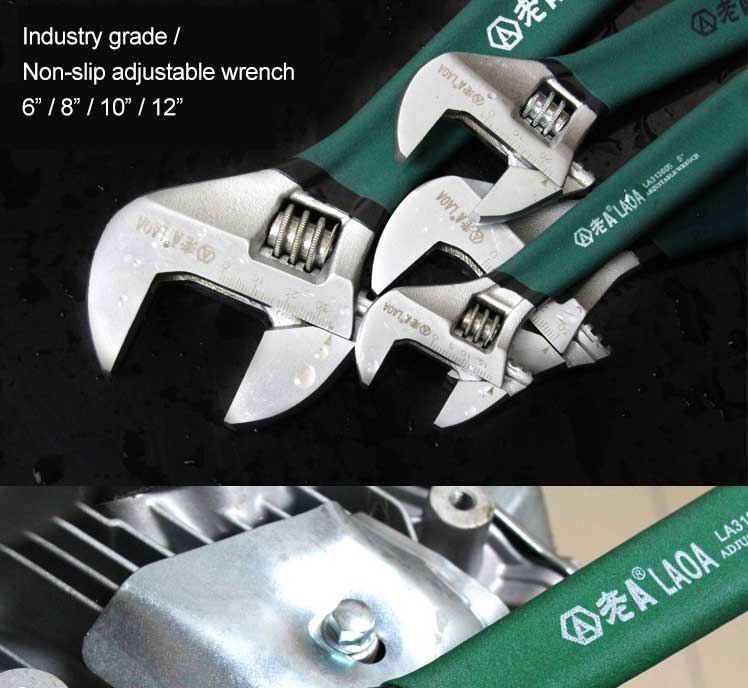LAOA 8 Inch Steel Material adjustable torque wrench