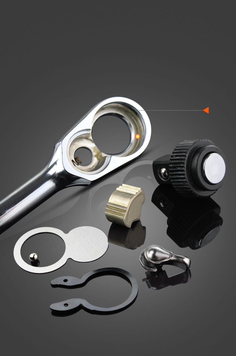 LAOA 1/2 "48 T 래칫 렌치 CR-V 소켓 스패너
