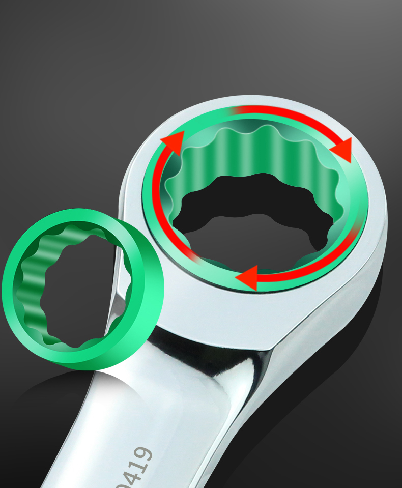 LAOA 미니 짧은 래칫 렌치 16-20mm 조정 가능한 스패너 CR-V 원숭이 렌치 자동차 차량 자동 교체 부품 DIY