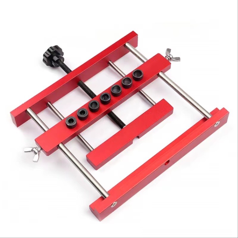 L-HT169 새로운 패턴 알루미늄 합금 재료 목공 드릴링 펀치 Loactor 도구 느슨한 장부 Joinery 지그