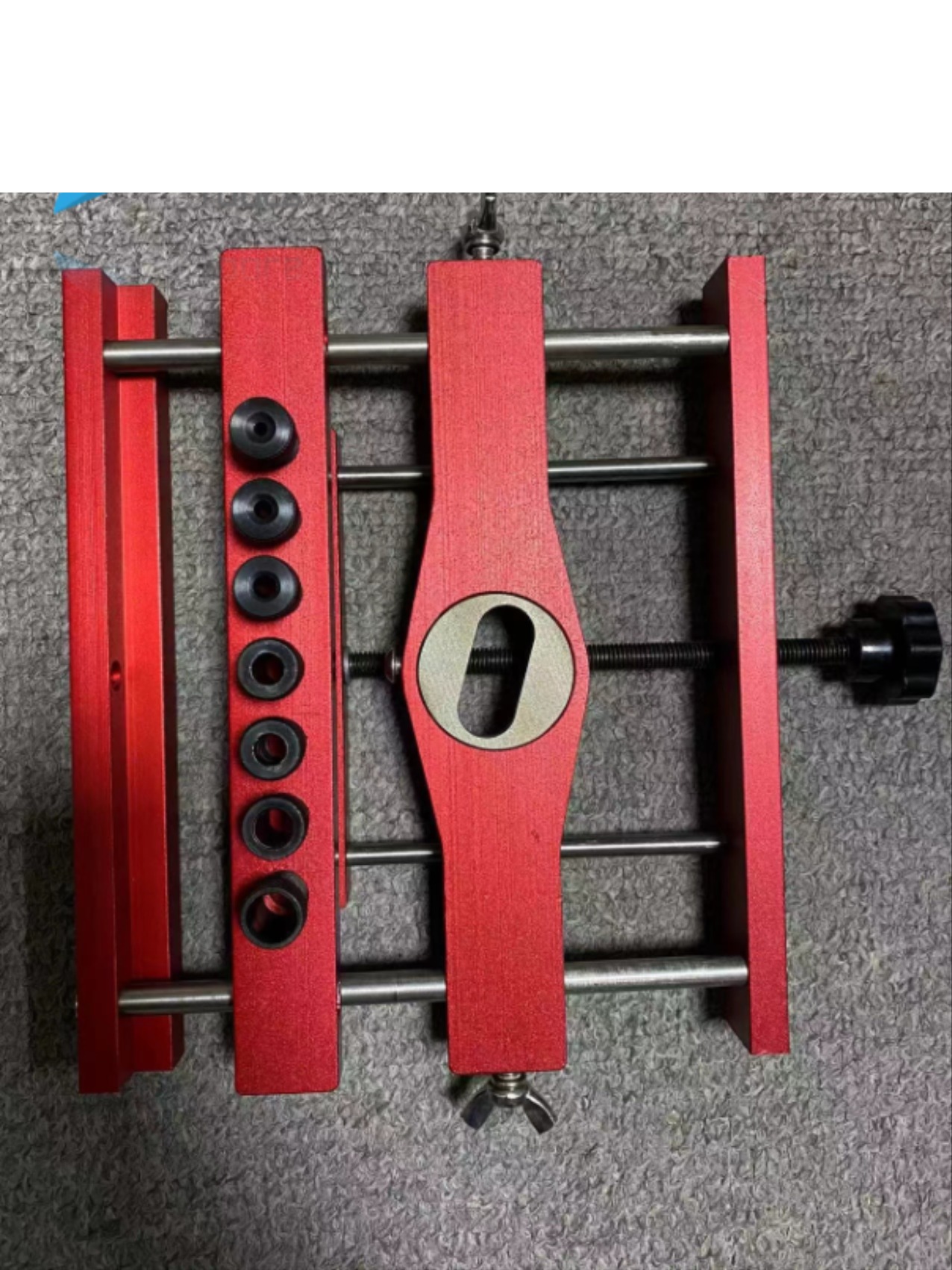 L-HT169 새로운 패턴 알루미늄 합금 재료 목공 드릴링 펀치 Loactor 도구 느슨한 장부 Joinery 지그