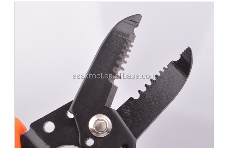 AK-9101 중간 급료 수동 철사 스트리퍼 전기공 철사 벗기는 손 공구