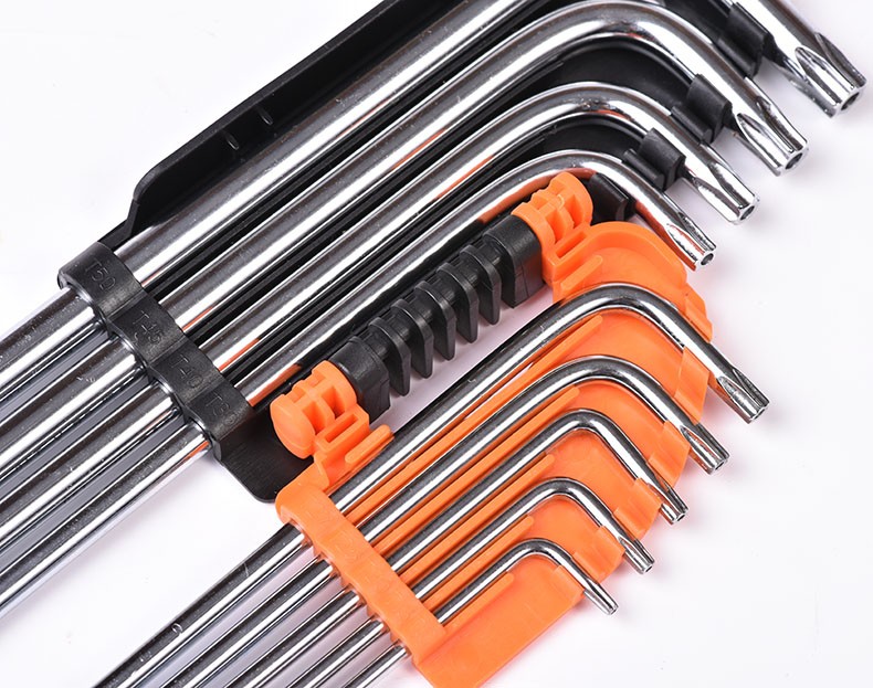 9pcs torx 육각 키 세트 렌치 세트 AK-0196