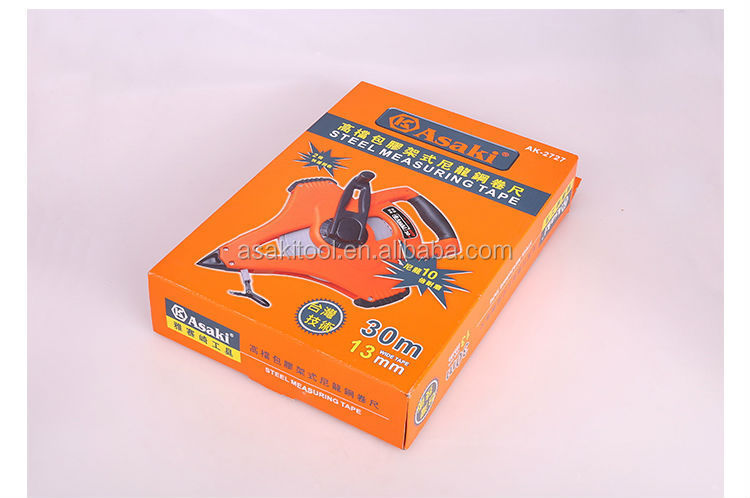 AK-2727 30m /50mHot 판매 새로운 유형 미터 나일론 측정 테이프