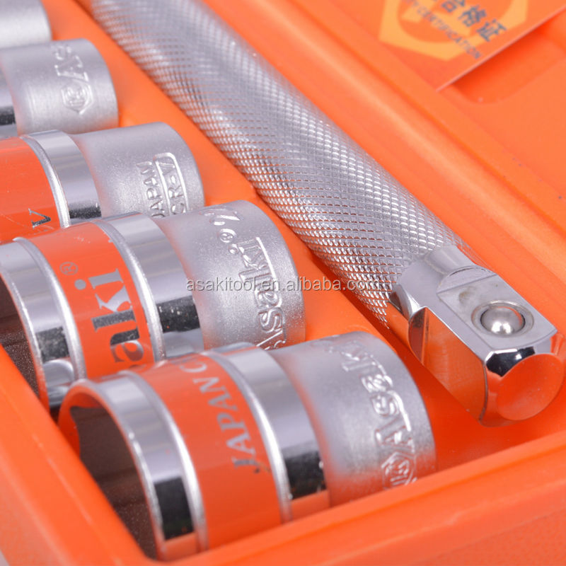 AK-9766 10 PCS 1/2 "DR. socket 렌치 세트