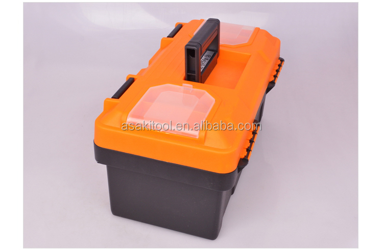 AK-9961 새로운 디자인 2 레벨 손 플라스틱 도구 상자