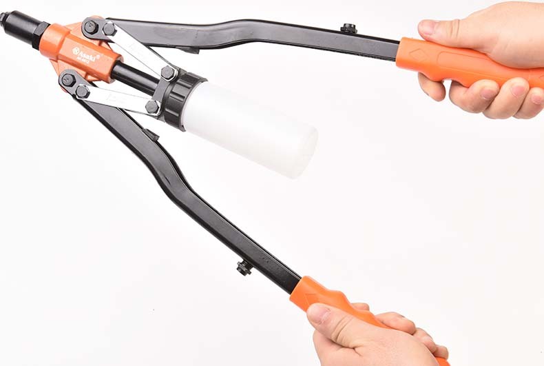 ASAKI AK-6812 전문가 17 "압축 공기를 넣은 리베터 총 Laborsaving 스테인리스 알루미늄 리베트 3.2/4/4.8/6/6.4mm
