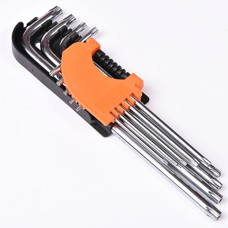 9pcs torx 육각 키 세트 렌치 세트 AK-0196