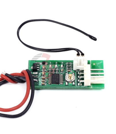 12V PWM DC 모터 온도 속도 컨트롤러 LED 라이트 CPU 팬 속도 조절기 제어 스위치 온도 조절기 4 와이어 센서