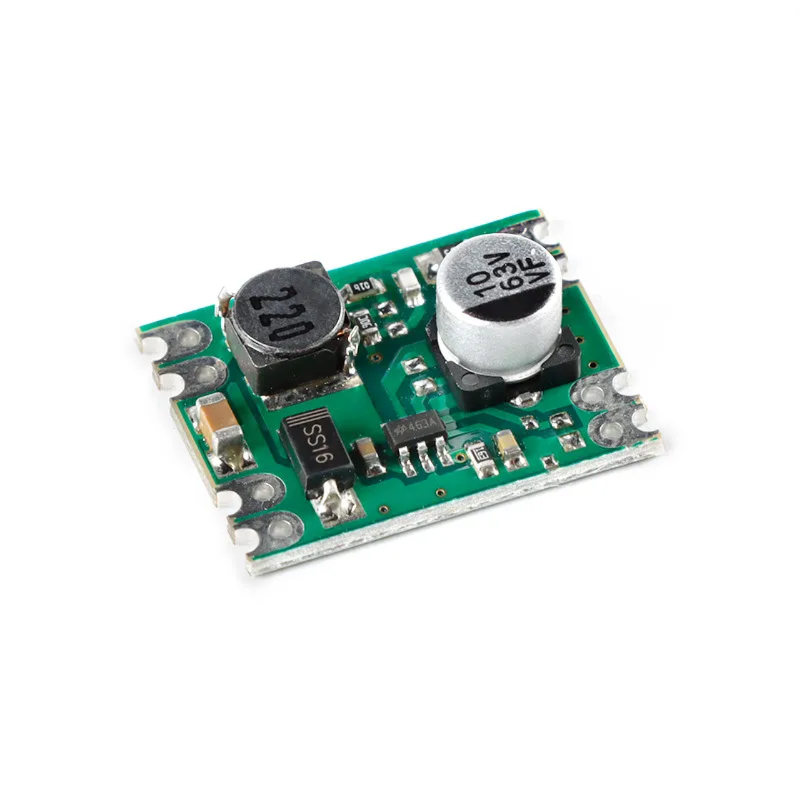 미니 DC-DC 스텝 다운 전원 공급 장치 모듈 0.6A 6V-55V~9V 출력 600mA 전압 조정기 보드 모듈 [ZTA179-026]