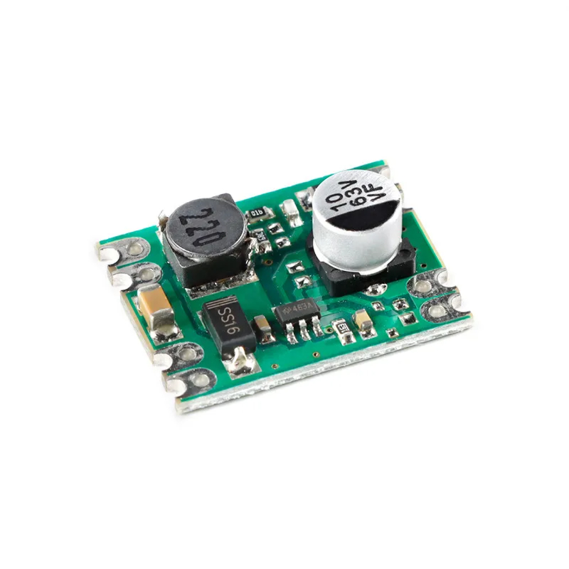 미니 DC-DC 스텝 다운 전원 공급 장치 모듈 0.6A 6V-55V~5V 출력 600mA 전압 조정기 보드 모듈 [ZTA179-025]