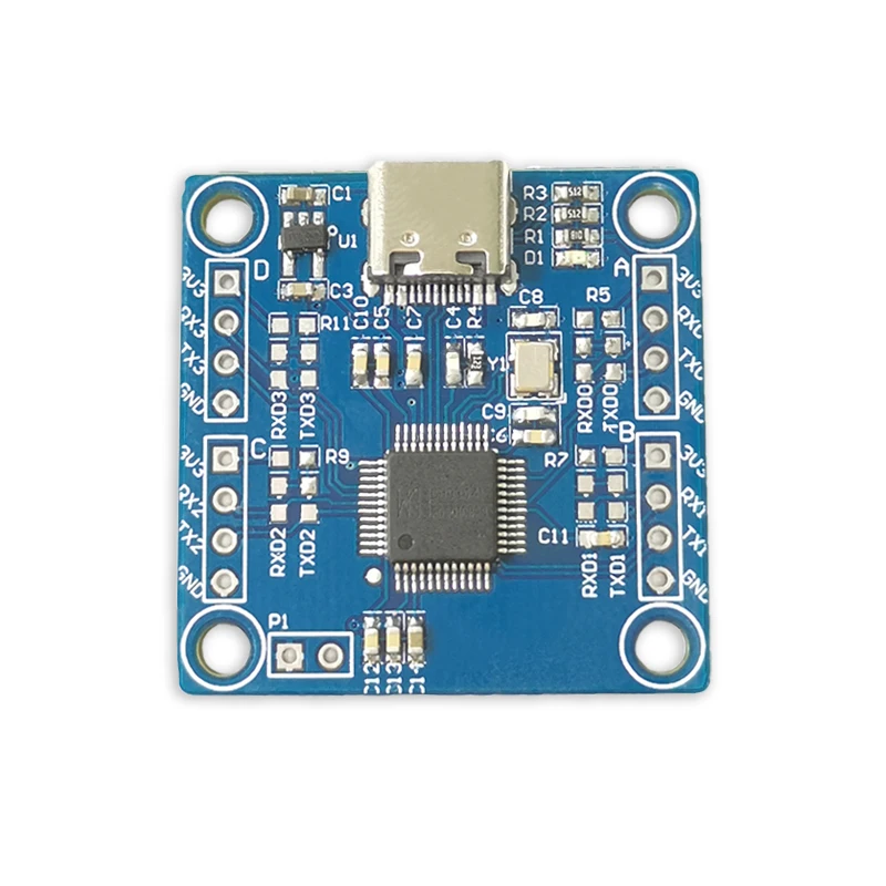 CH9344 USB 4번 TTL 4번 USB 시리얼 다운로드 UART 송수신기 [LCTECH-13]
