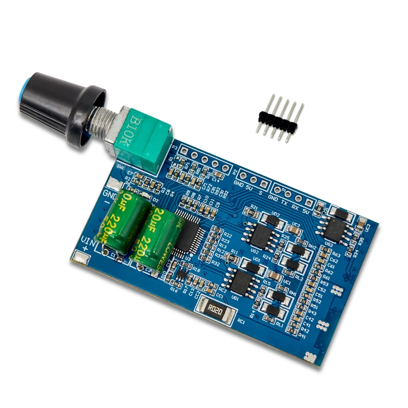 STC32G 브러시리스 모터 컨트롤 드라이버 (ESC 모듈)-DC 12-30V 10A [LCTECH-20]