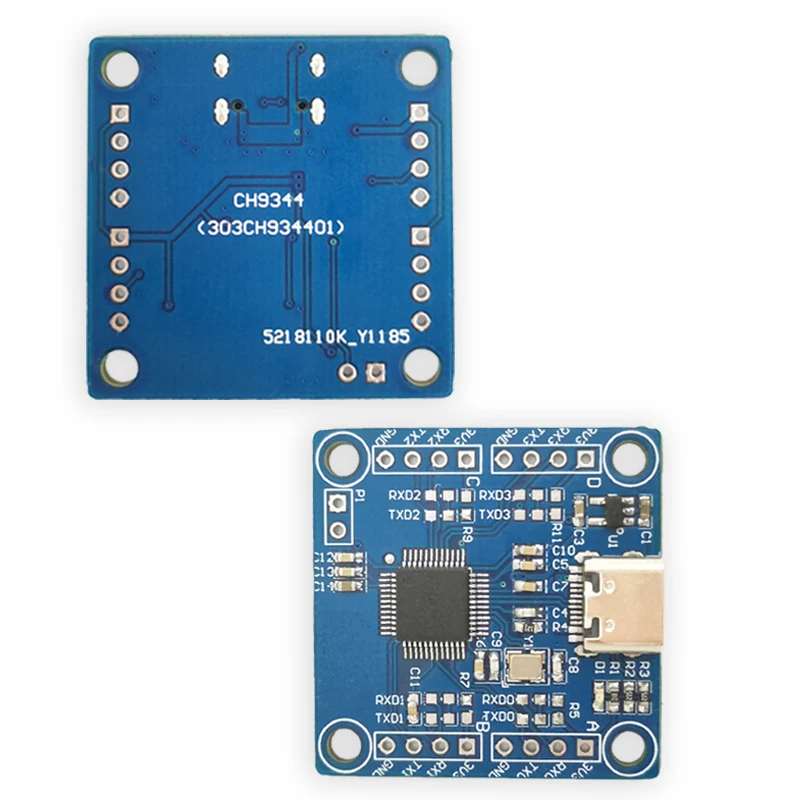 CH9344 USB 4번 TTL 4번 USB 시리얼 다운로드 UART 송수신기 [LCTECH-13]
