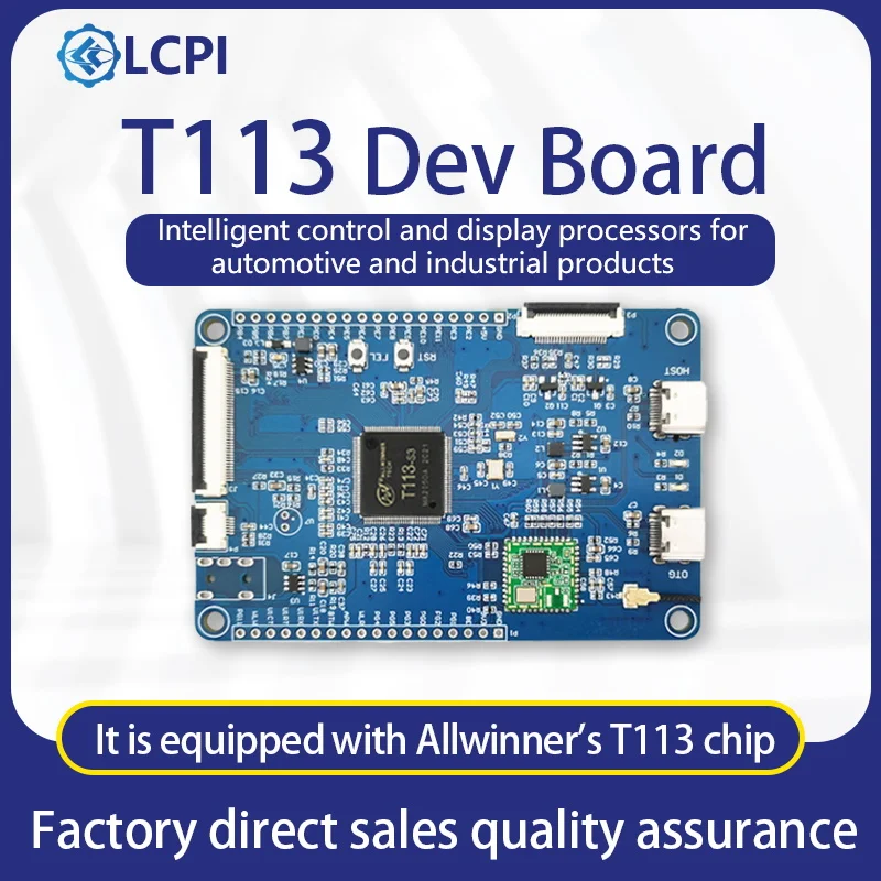 LCPI Allwinner T113 WiFi 디스플레이 Arm Cortex-A7 F133 개발 보드 [LCTECH-62]