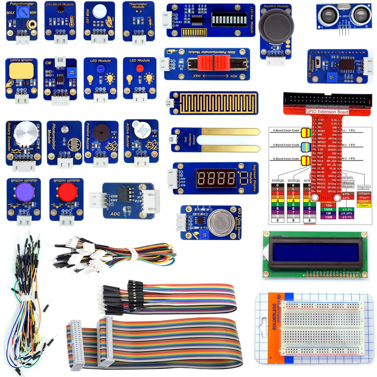 ADA006 아두이노 UNO R3를 위한 심층 RFID 스타터 키트를 알고 활용하는 방법, 서보 RC522 RFID 모듈 PS2 조이스틱 학습 키트, 가이드북 포함 [Adeept-033]