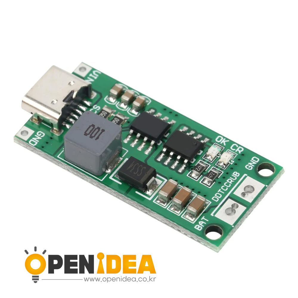 4S 2A 리튬 폴리머 배터리 충전+부스트 모듈 (DC 3V-6V 입력) [ZTA179-109]