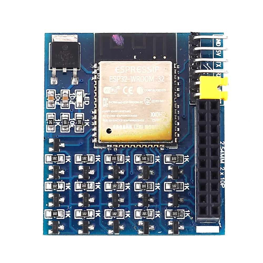 ESP32 원격 제어 16채널 스위치 드라이버 개발 학습 보드 (TTL 시리얼 Wi-Fi 블루투스 모듈 내장) [ZTF113-009]