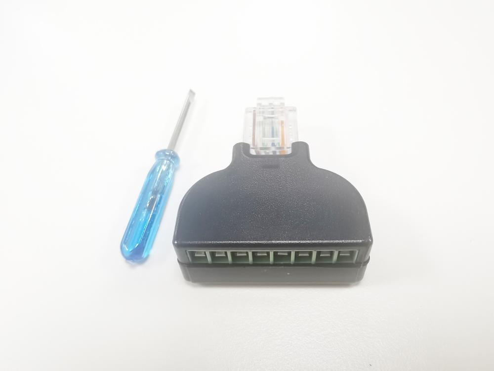 rj45 수-8 핀나 사 터 미 널 커 넥 터나 사어 댑 터 블 록 케이 블 네 트 워 크 플러 그이 더 넷 cctv 디지 털인 터 넷 플러 그 [ZCD095-007]