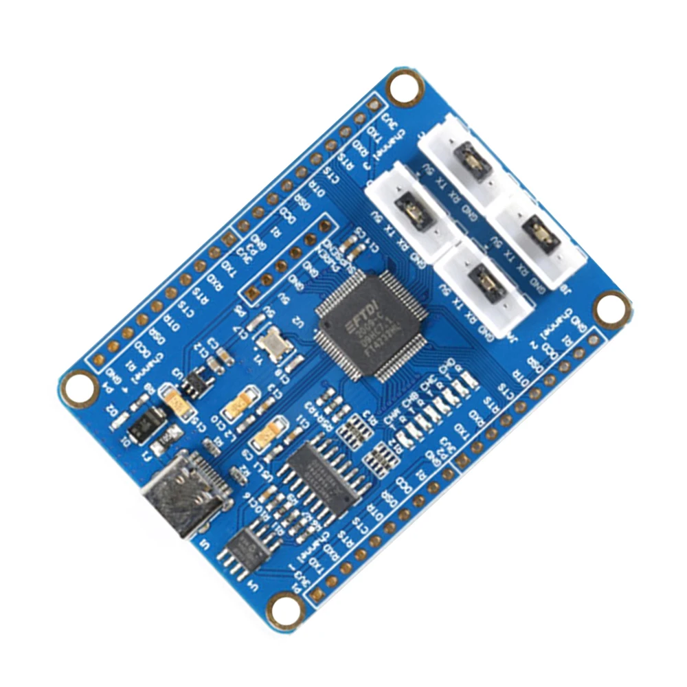 USB 4번 TTL 시리얼 포트 오리지널 FT4232HL 칩 USB 멀티플렉서 5V 3.3V [ZTB60-001]
