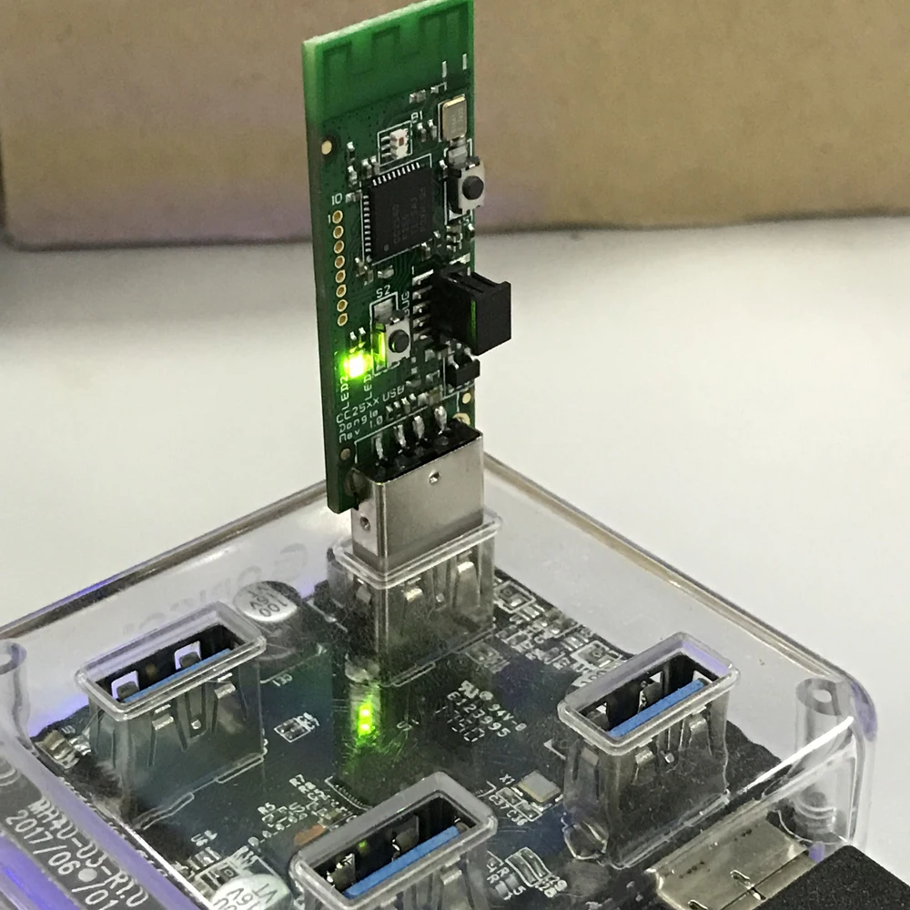 USB 지그비 모듈 무선 스니퍼 베어 보드 패킷 프로토콜 분석기 CC2531 USB 인터페이스 동글 캡처 패킷 지그비 모듈 [ZTF113-010]