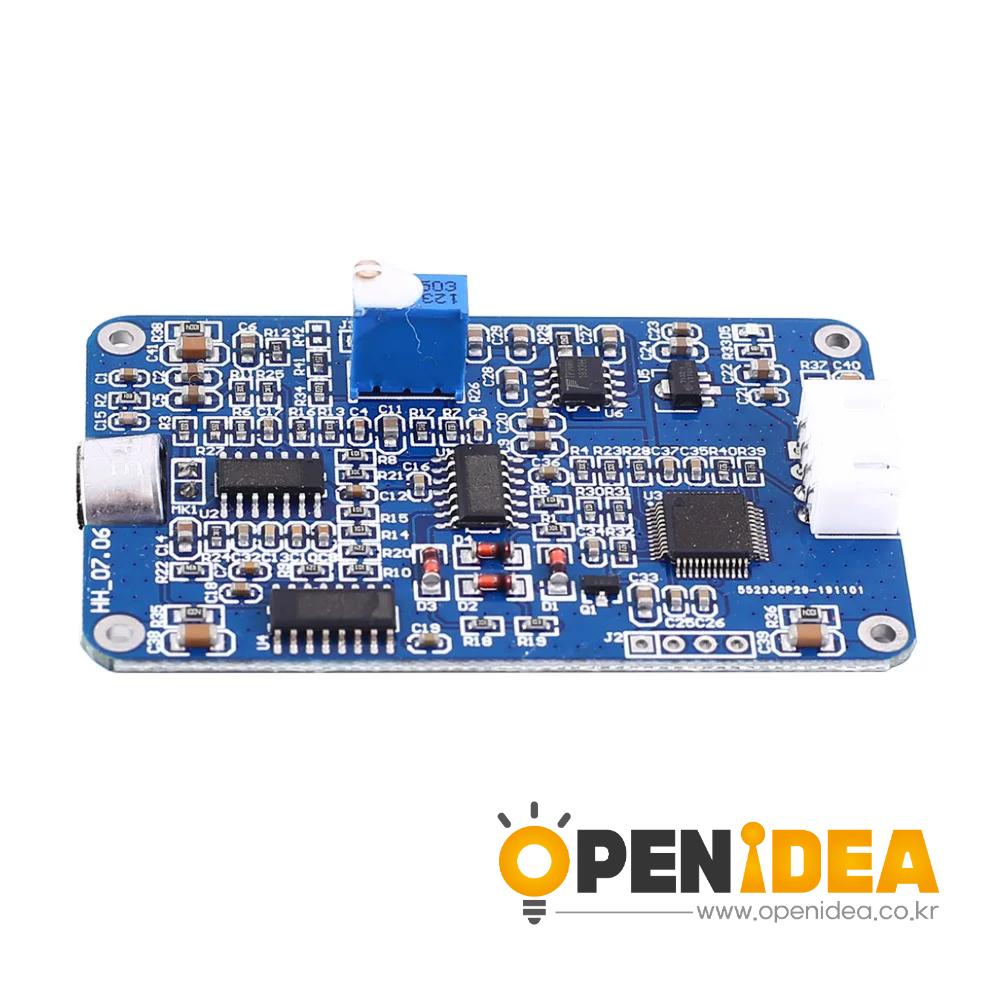Arduino 사운드 센서 모듈용 30dB-130dB 감지기 볼륨 모니터 소음 감지기 5V-12V TTL UART [ZTP50-020]