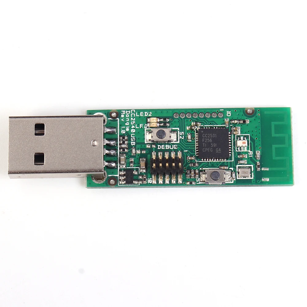 USB 지그비 모듈 무선 스니퍼 베어 보드 패킷 프로토콜 분석기 CC2531 USB 인터페이스 동글 캡처 패킷 지그비 모듈 [ZTF113-010]