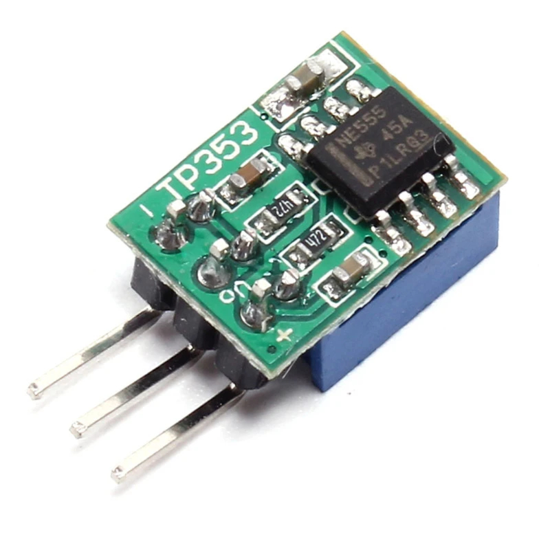 TP353 사각파 출력 NE555 모듈 발진기 가변 주파수 펄스 발생기 신호원 50Hz-6kHz DC 5-15V [ZTX101-178]