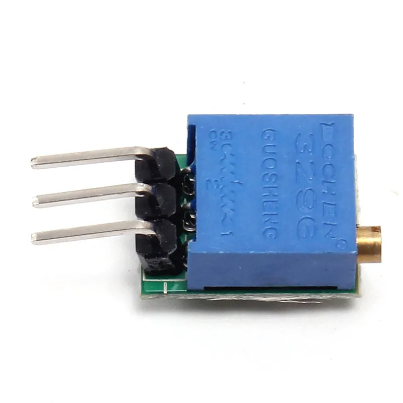 TP353 사각파 출력 NE555 모듈 발진기 가변 주파수 펄스 발생기 신호원 50Hz-6kHz DC 5-15V [ZTX101-178]