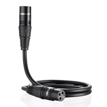 듀얼 차폐 블랙 아연 헤드 풀 밸런스 XLR 캐논 라인 밸런스 마이크 30CM [ZBL034-076]