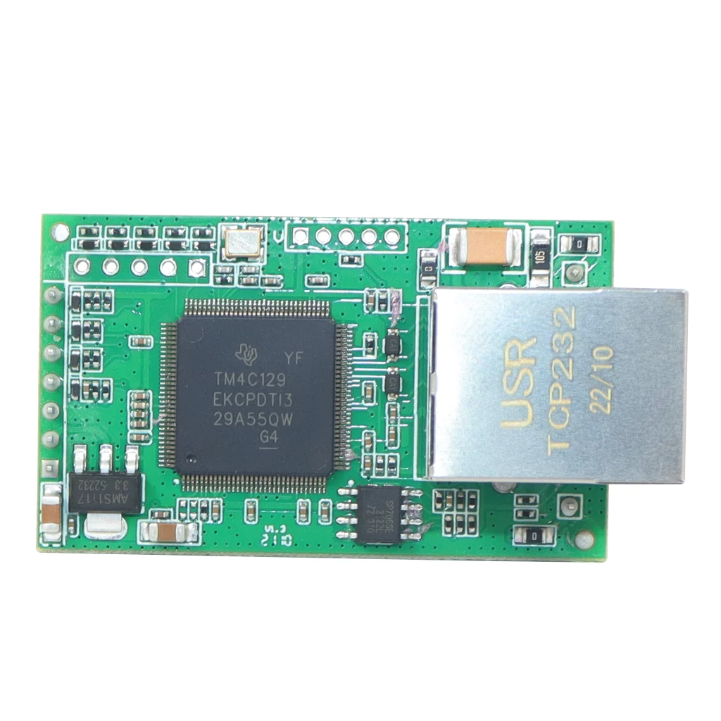 USR TCP232 E2 핀 타입 직렬 UART TTL to LAN 이더넷 모듈 서버 TCP IP 프로토콜 T2 직렬 포트 [ZTF113-046]