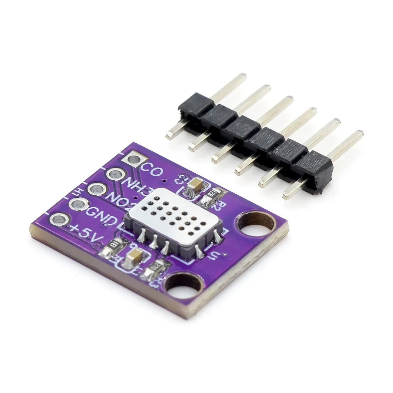 MICS 6814 가스 센서 일산화탄소 CO VOC NO2 NH3 질소 산소 공기 품질 감지 Arduino 용 수치 센서 모듈 [ZTJ68-137]