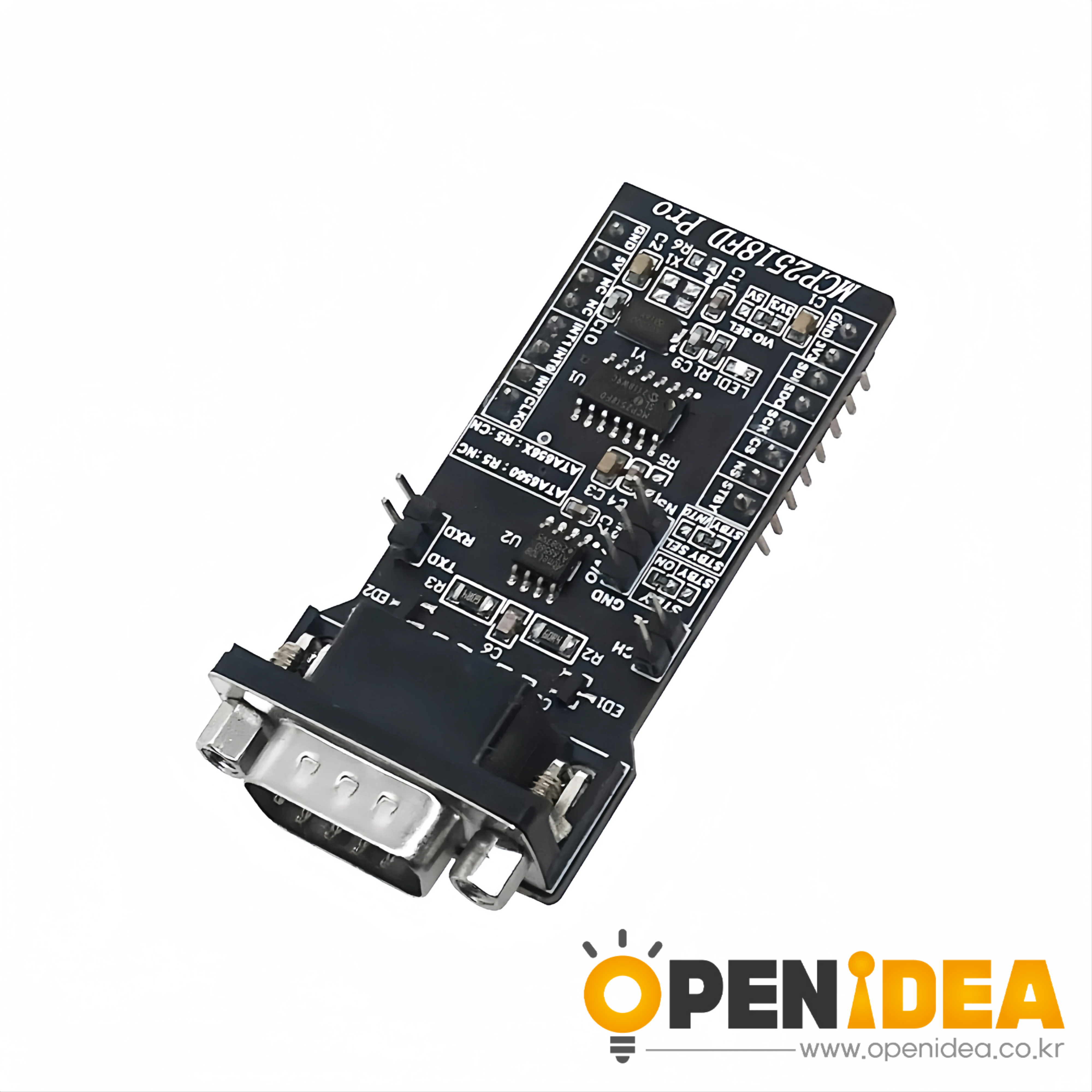 SPI-CANFD 변환 모듈 (MCP2518FD+ATA6560 트랜시버)-CAN 버스 통신 모듈 (MCP2515 대비 성능 향상) [ZTX102-047]
