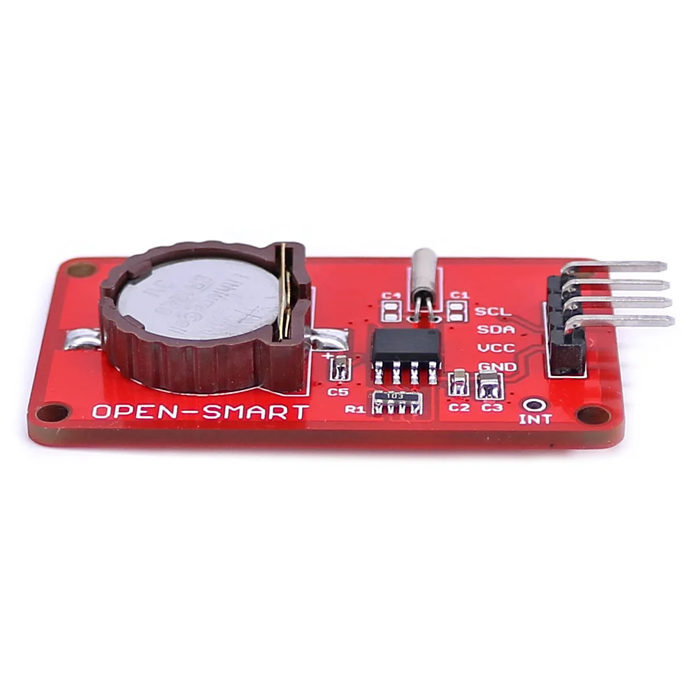 고정밀 SD2068 I2C RTC 모듈 3.3V 5V 호환 - 실시간 클록 UNO R3 호환 [OPEN-SMART-43]