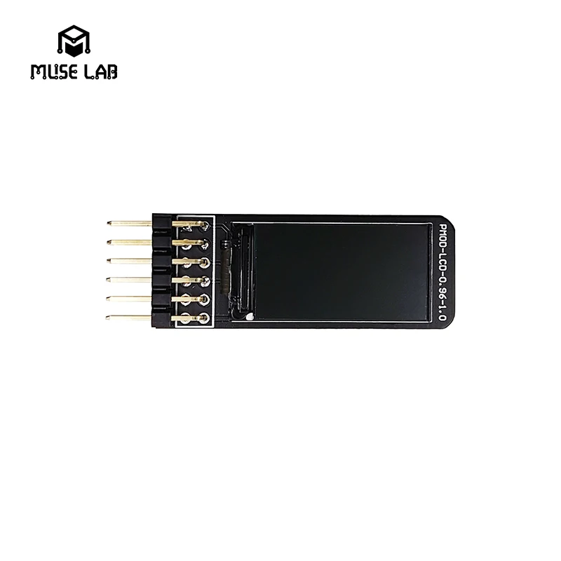 PMOD-LCD-0.96 확장 보드-FPGA 확장 모듈-0.96인치 IPS 패널 | SPI 표준 PMOD 인터페이스 [MUSE-LAB-40]