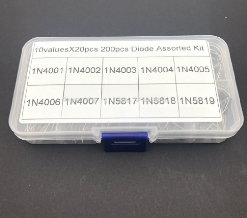 10종 규격 100개정류 다이오드 세트 1N4001-1N4007 1N5817-1N5819 [ZKA31-002]