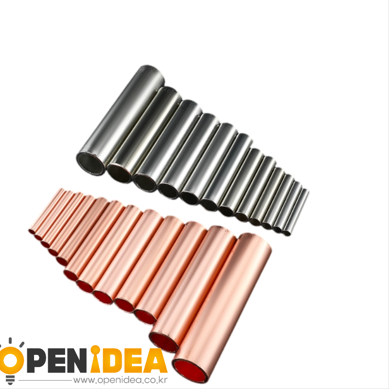 GT형 순동 주석 도금 압착식 직결 커플러 (케이블 중간 접속 단자 10mm²) [ZCE063-105]