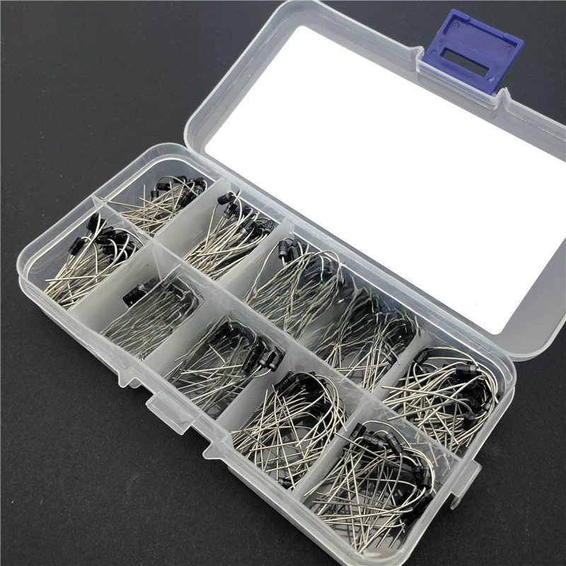 10종 규격 100개정류 다이오드 세트 1N4001-1N4007 1N5817-1N5819 [ZKA31-002]