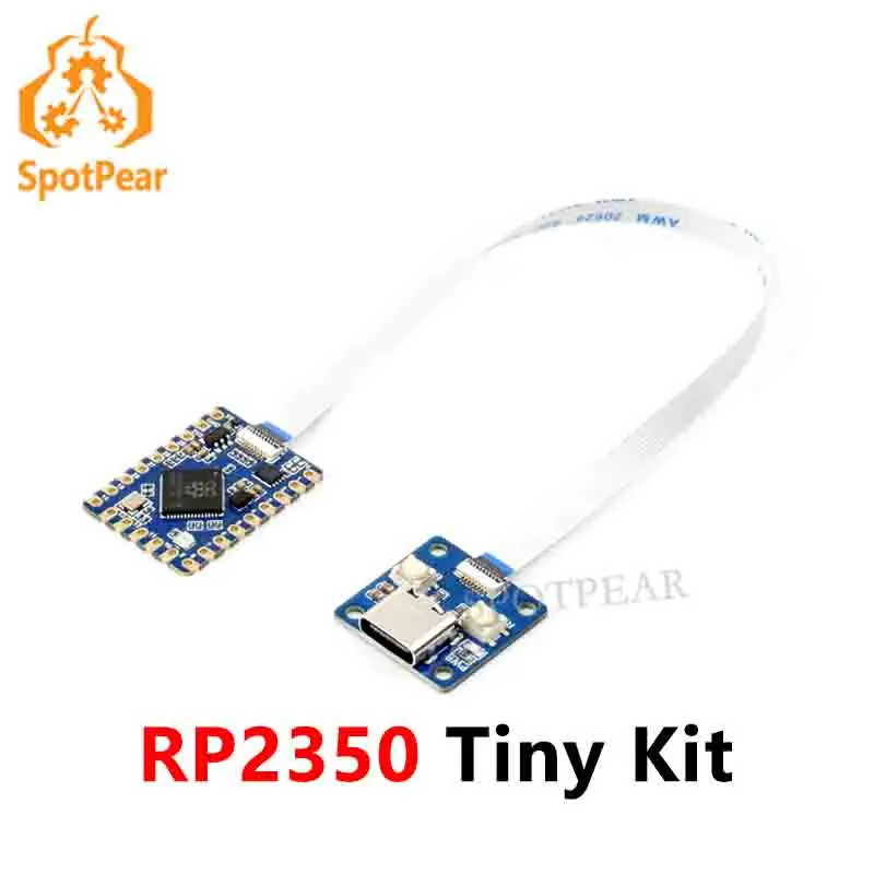 라즈베리 파이 Pico 2 RP2350-Tiny-Tiny-Kit 미니 개발 보드 RP2350A [SpotPear-122]