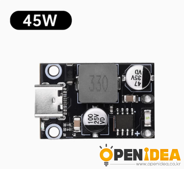 45W 풀 프로토콜 고속 충전 전원 모듈 고속 충전 모듈 PD3.0Type-C 인터페이스 애플 [ZTA180-023]