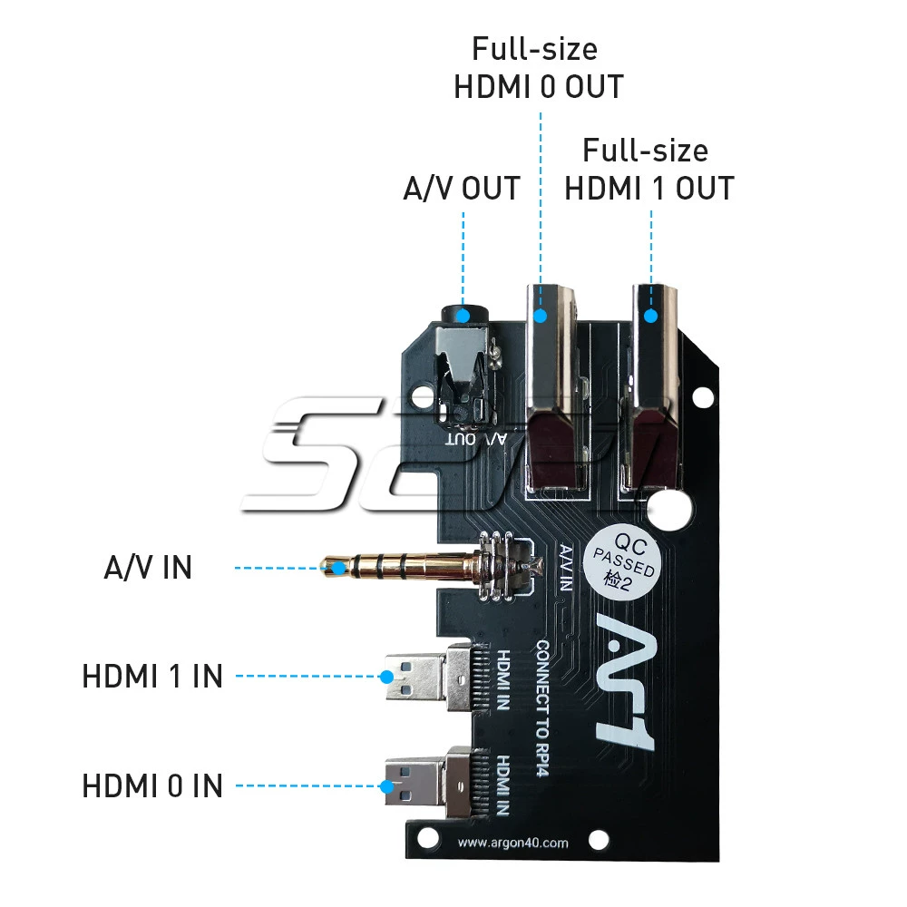 52Pi Raspberry Pi 4 전용 아르곤 원(Argon One) 알루미늄 케이스 (M.2 SSD 확장 지원) [52PI-039]