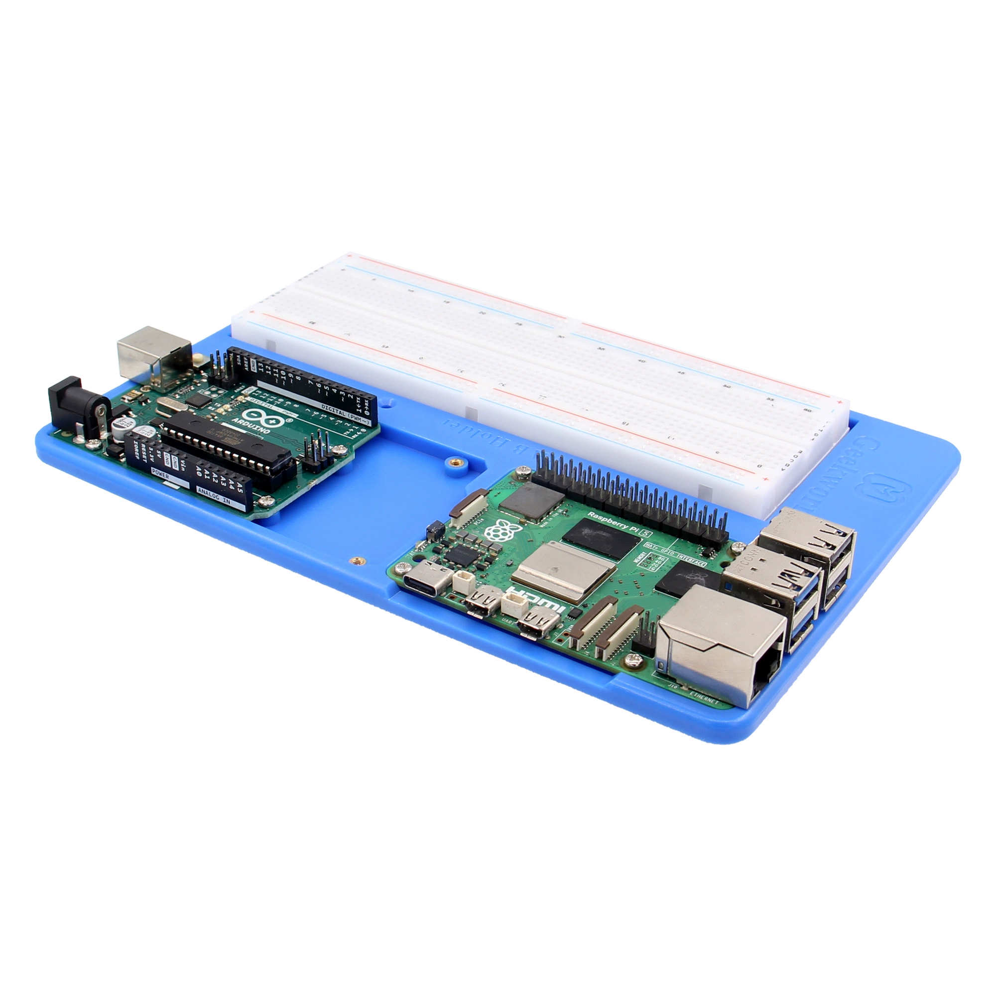 라즈베리파이5 Arduino UNO R3 Maga 2560 라즈베리파이 전라인5in1ABS실험트레이  [ZTZ25-002]